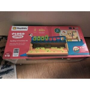 PlayShifu PLUGO Letters Educational Word Game Spelling & Grammar Kit New Sealed